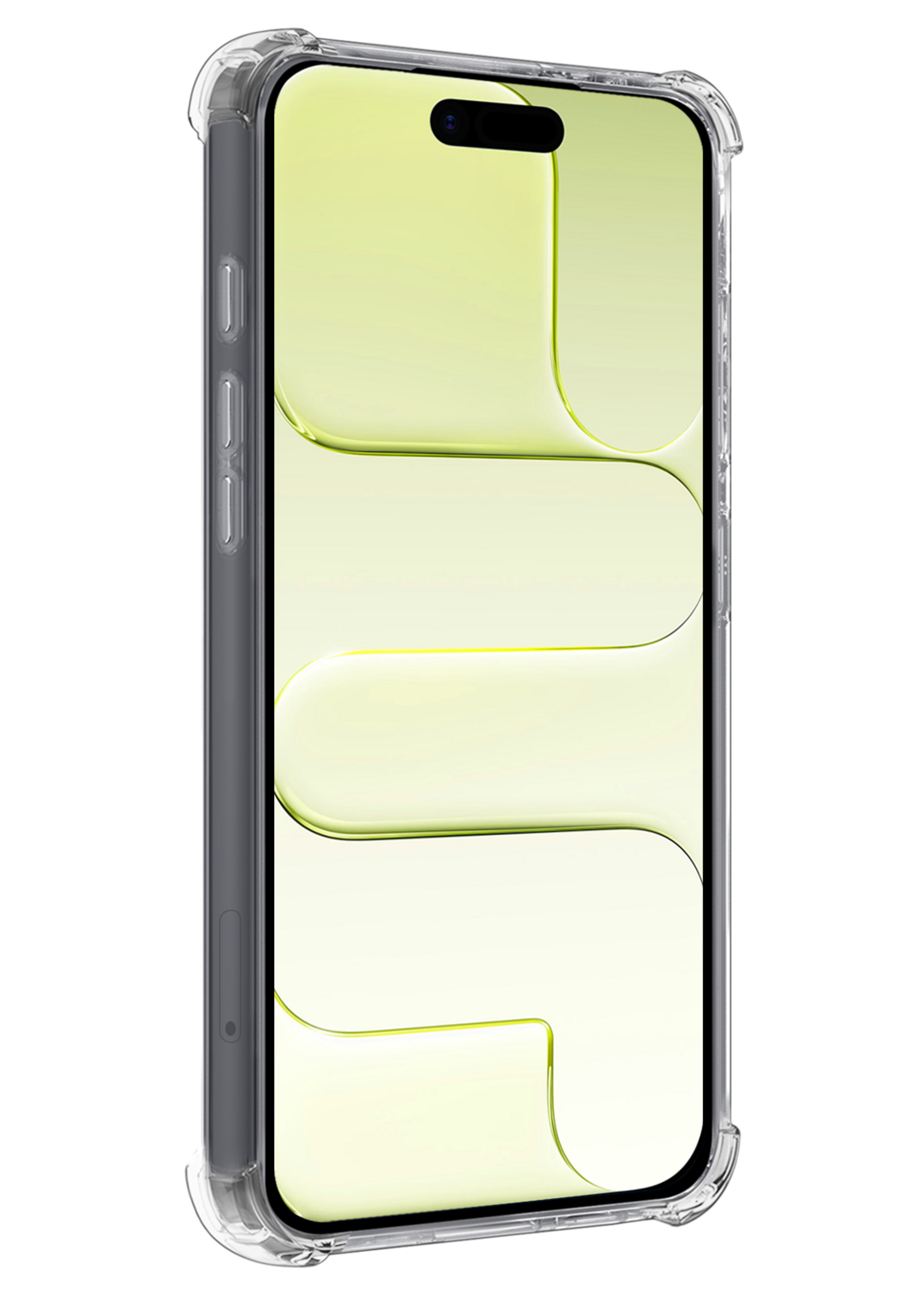 LUQ LUQ iPhone Air Magsafe Hoesje Transparant Met 2x Screenprotector