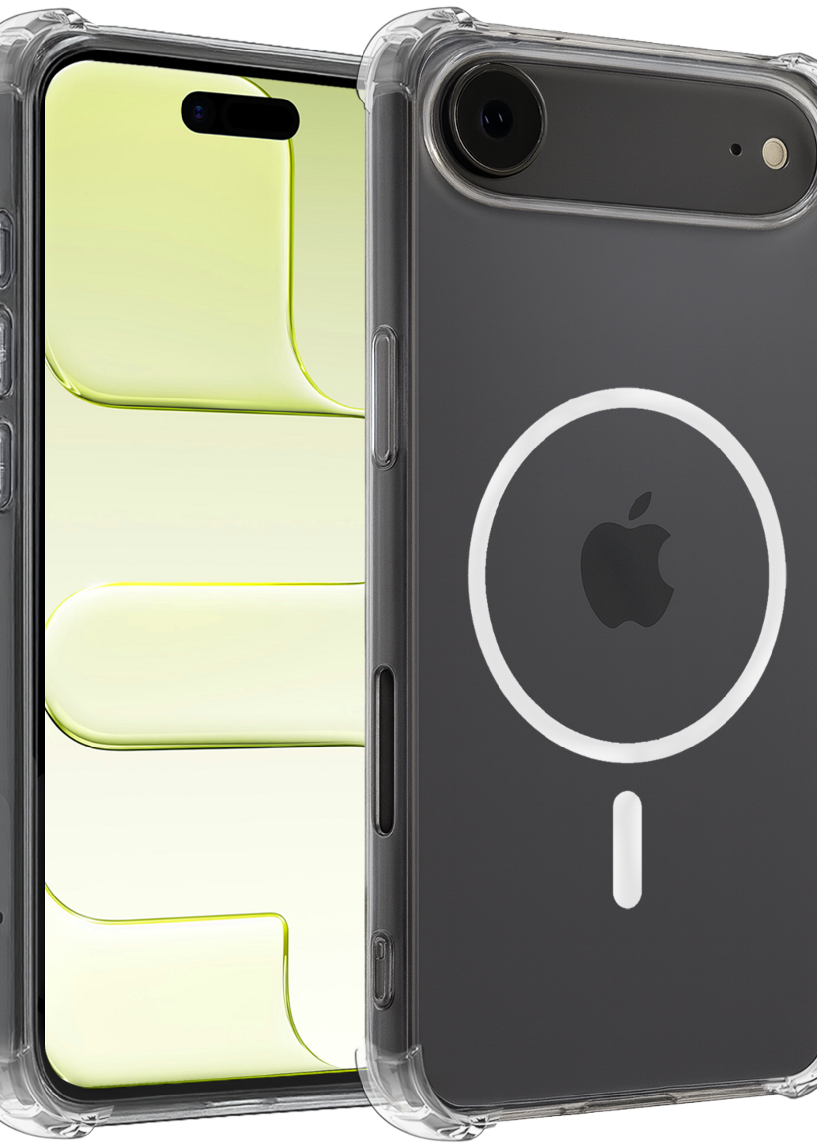 LUQ LUQ iPhone Air Magsafe Hoesje - Transparant