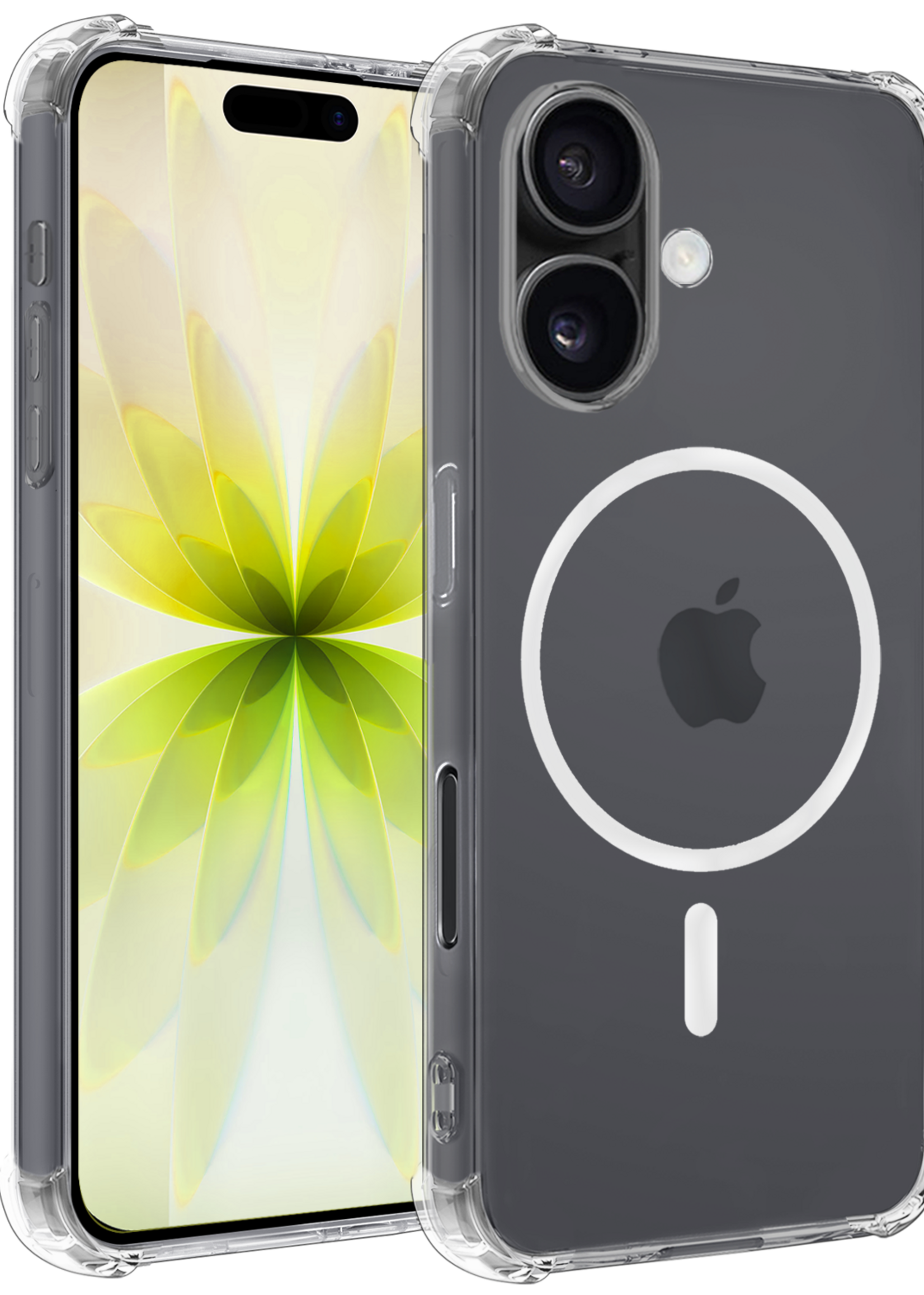 LUQ LUQ iPhone 17 Magsafe Hoesje - Transparant