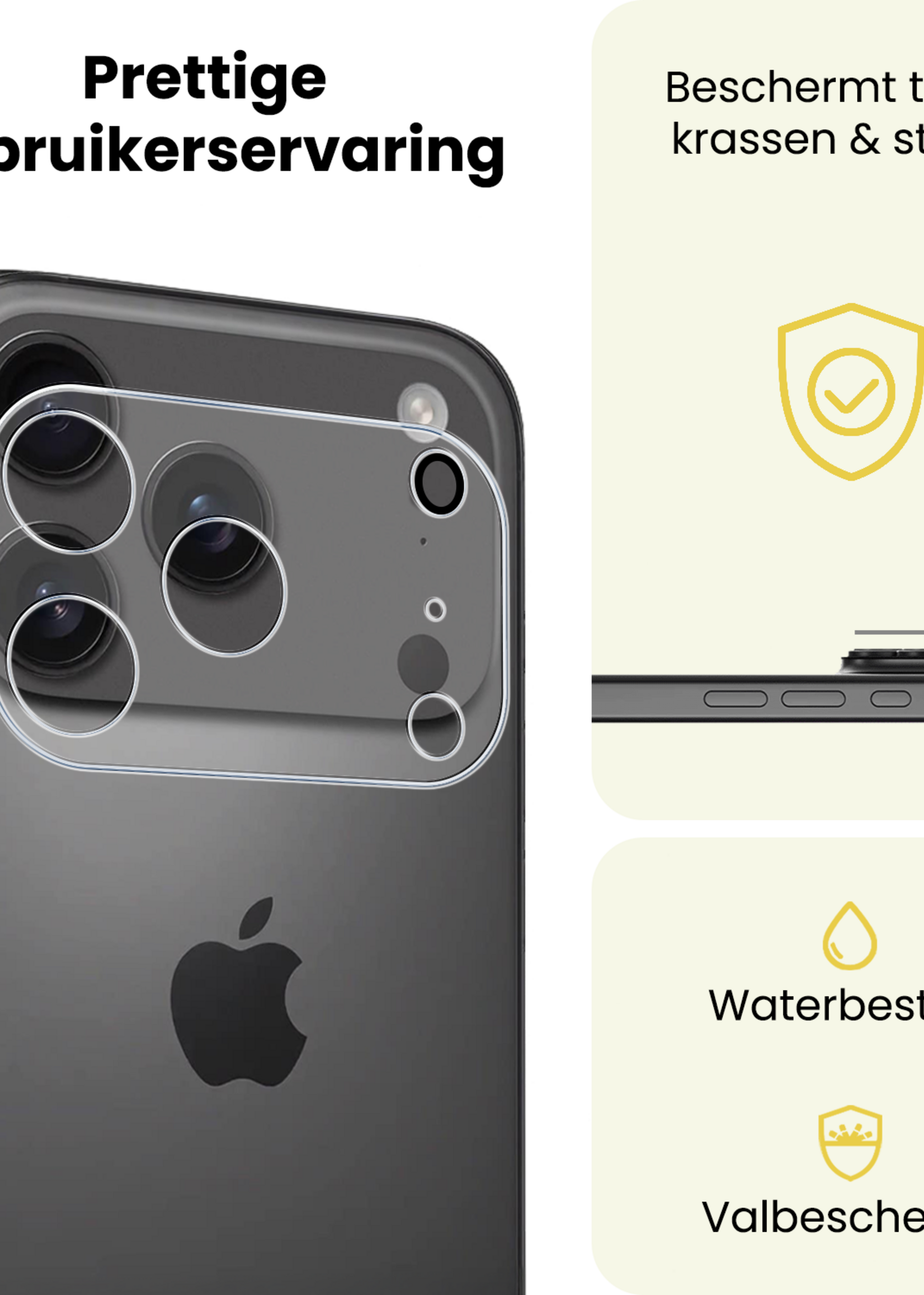 LUQ LUQ iPhone 17 Pro Max Camera Screenprotector