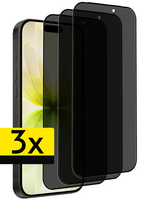 LUQ LUQ iPhone 17 Screenprotector Glas Privacy - 3 PACK