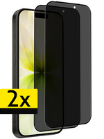 LUQ LUQ iPhone 17 Screenprotector Glas Privacy - 2 PACK