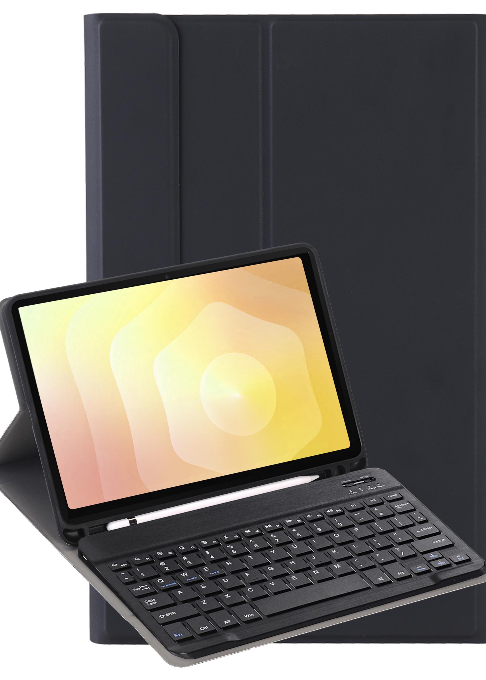 LUQ LUQ Samsung Galaxy Tab S11 Toetsenbordhoes - Zwart