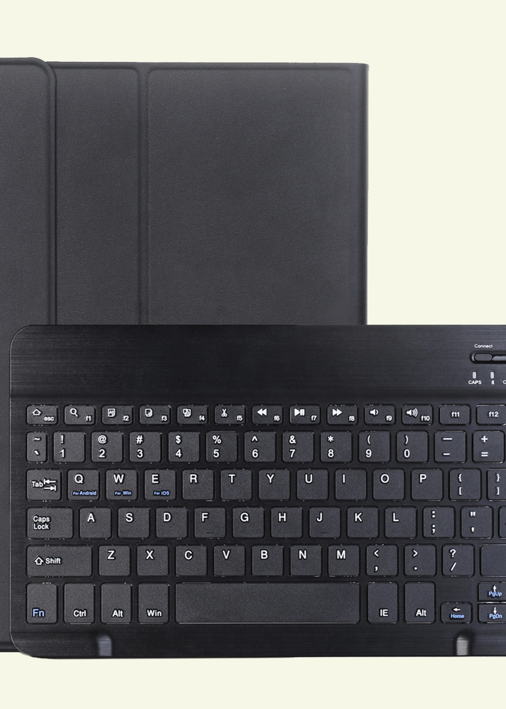 LUQ LUQ Samsung Galaxy Tab S11 Toetsenbordhoes Met Screenprotector - Zwart