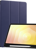 LUQ LUQ Samsung Galaxy Tab S11 Hoesje Met Uitsparing S Pen - Donkerblauw