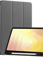 LUQ LUQ Samsung Galaxy Tab S11 Hoesje Met Uitsparing S Pen - Grijs
