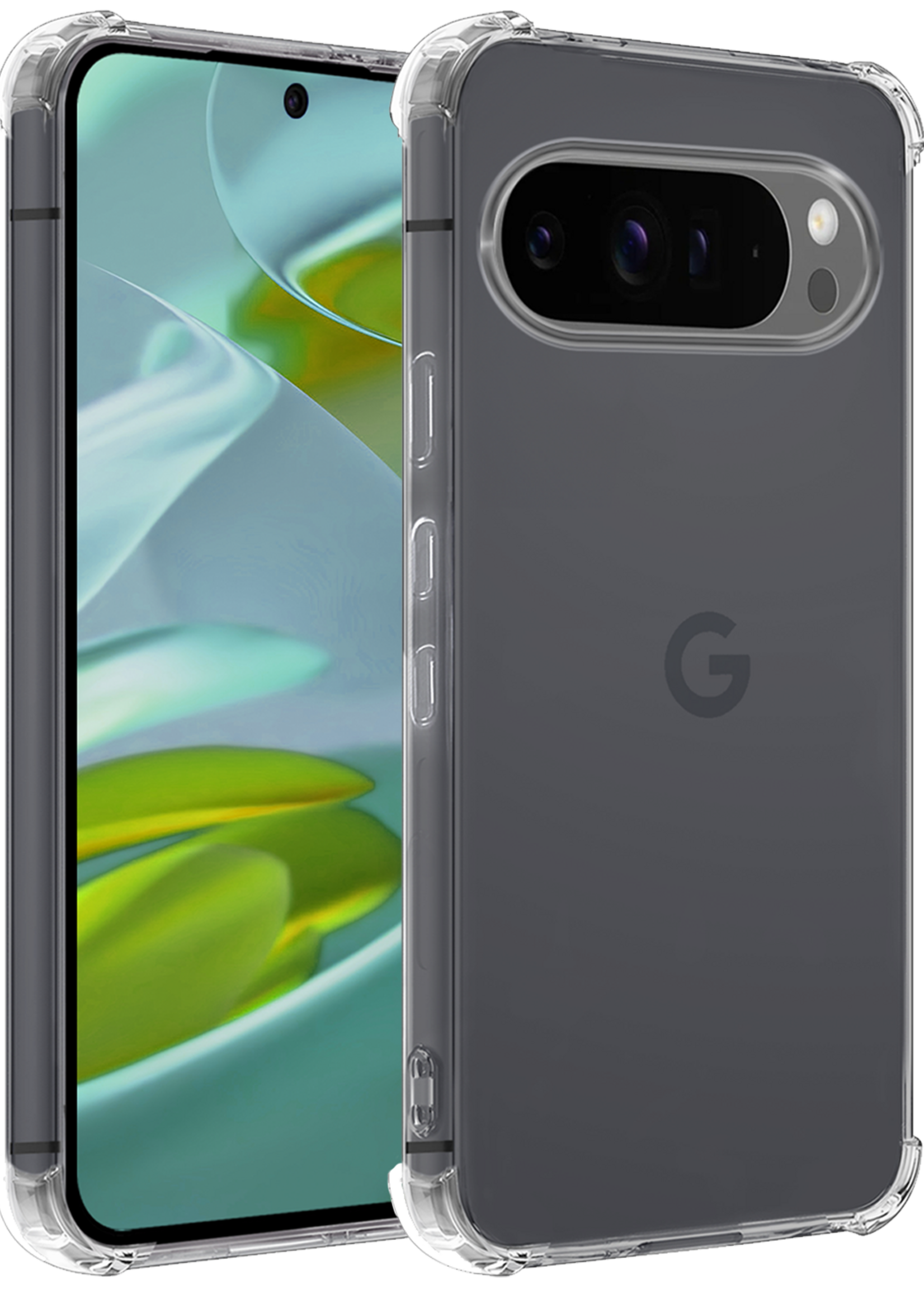 LUQ LUQ Google Pixel 10 Pro Hoesje Shockproof - Transparant