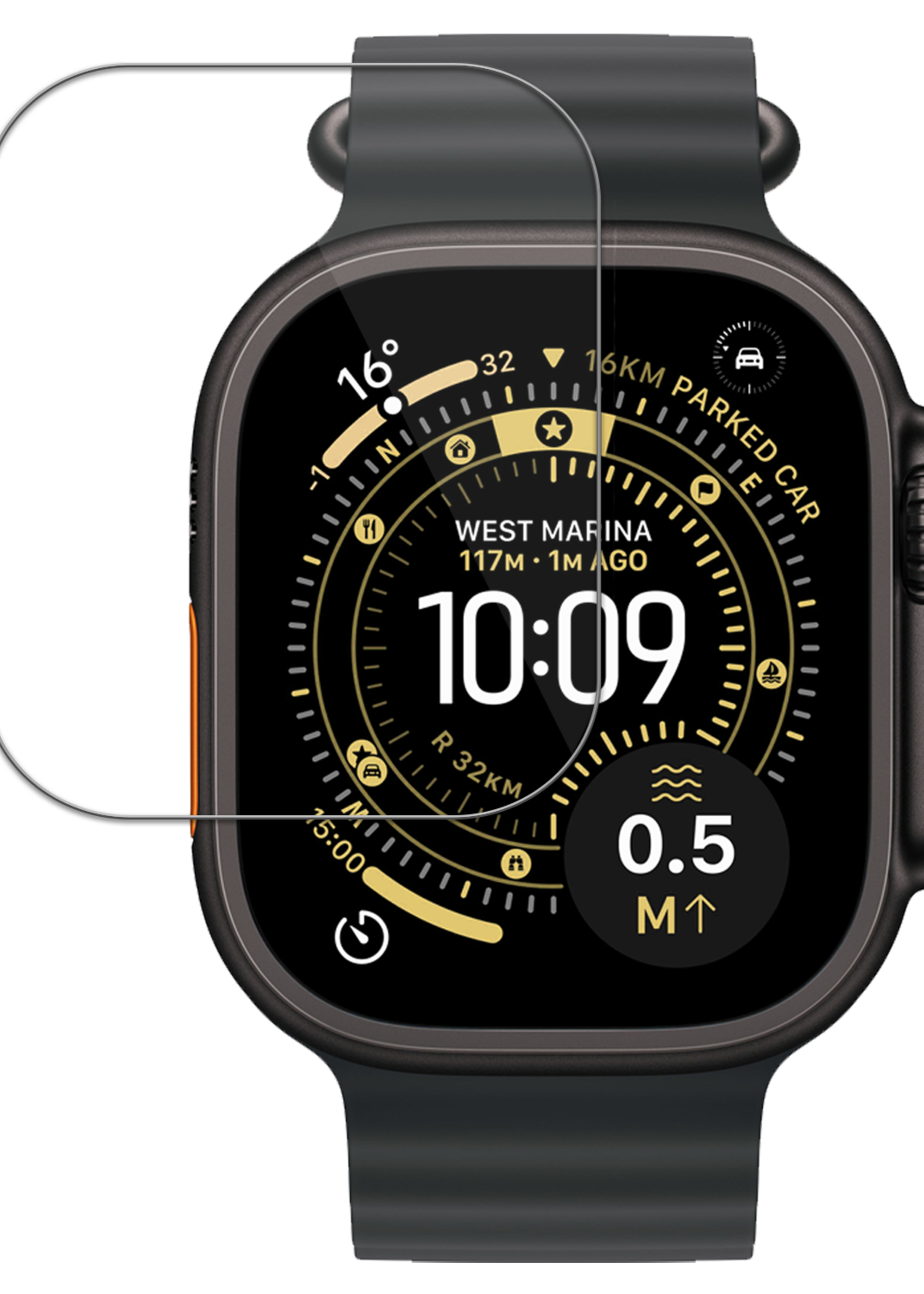 LUQ LUQ Apple Watch Ultra 3 Screenprotector