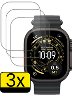 LUQ LUQ Apple Watch Ultra 3 Screenprotector - 3 PACK