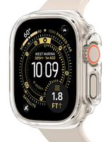 LUQ LUQ Apple Watch Ultra 3 Hoesje Siliconen Transparant - 49 mm