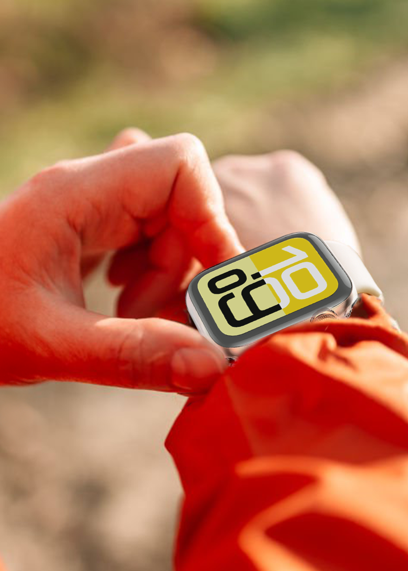 LUQ LUQ Apple Watch SE 3 Hoesje Siliconen Transparant - 40 mm