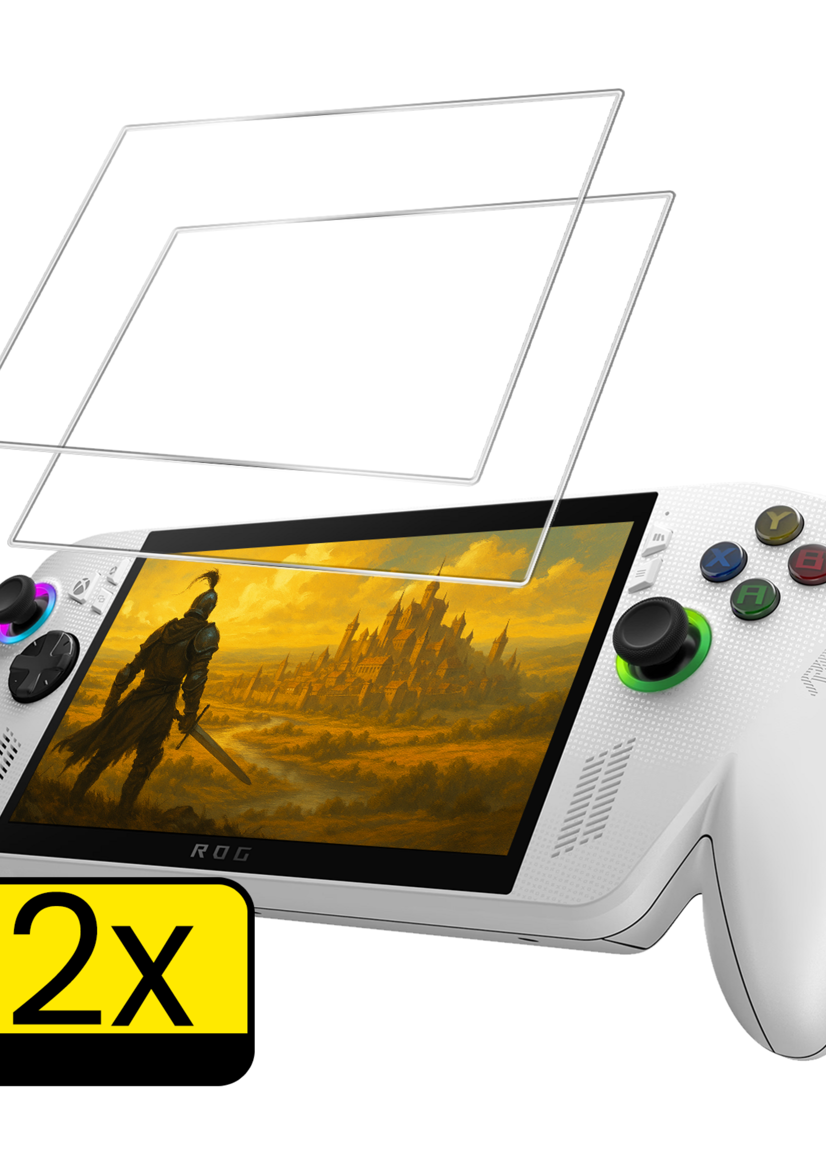 LUQ LUQ ASUS ROG Xbox Ally Screenprotector - 2 PACK