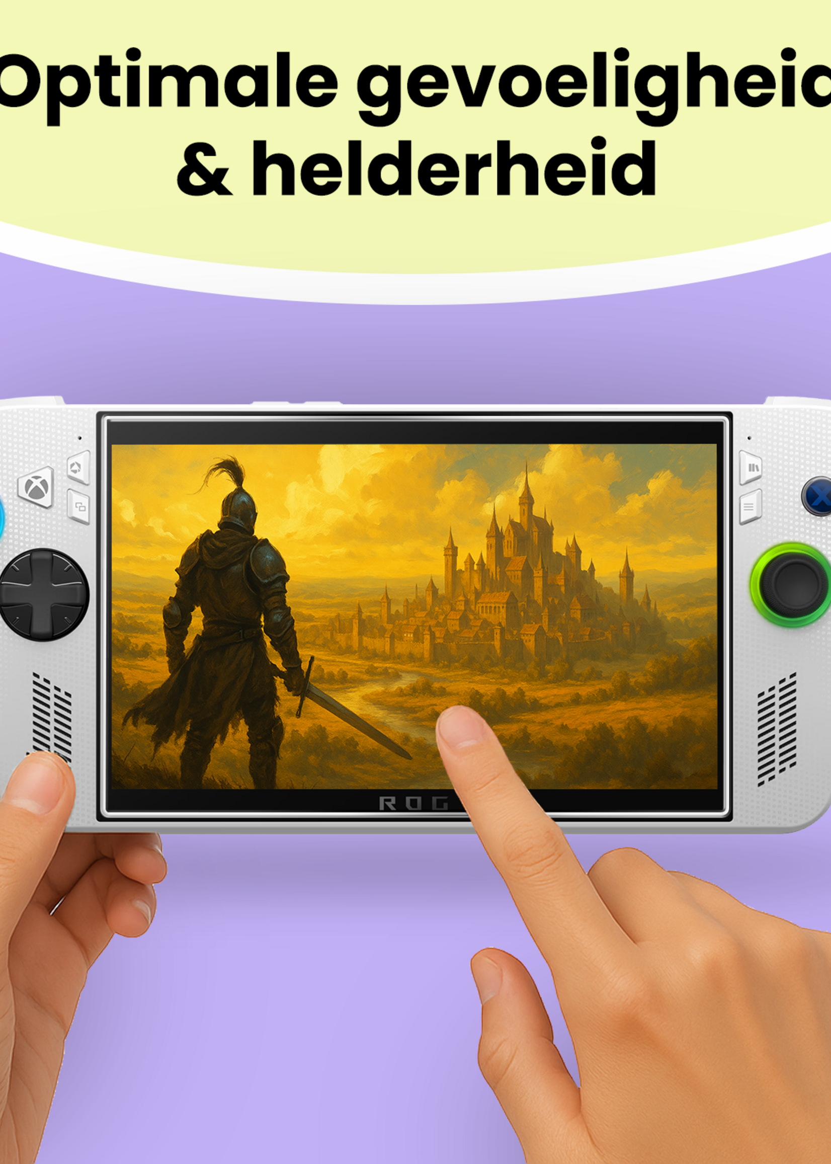 LUQ LUQ ASUS ROG Xbox Ally Screenprotector - 3 PACK