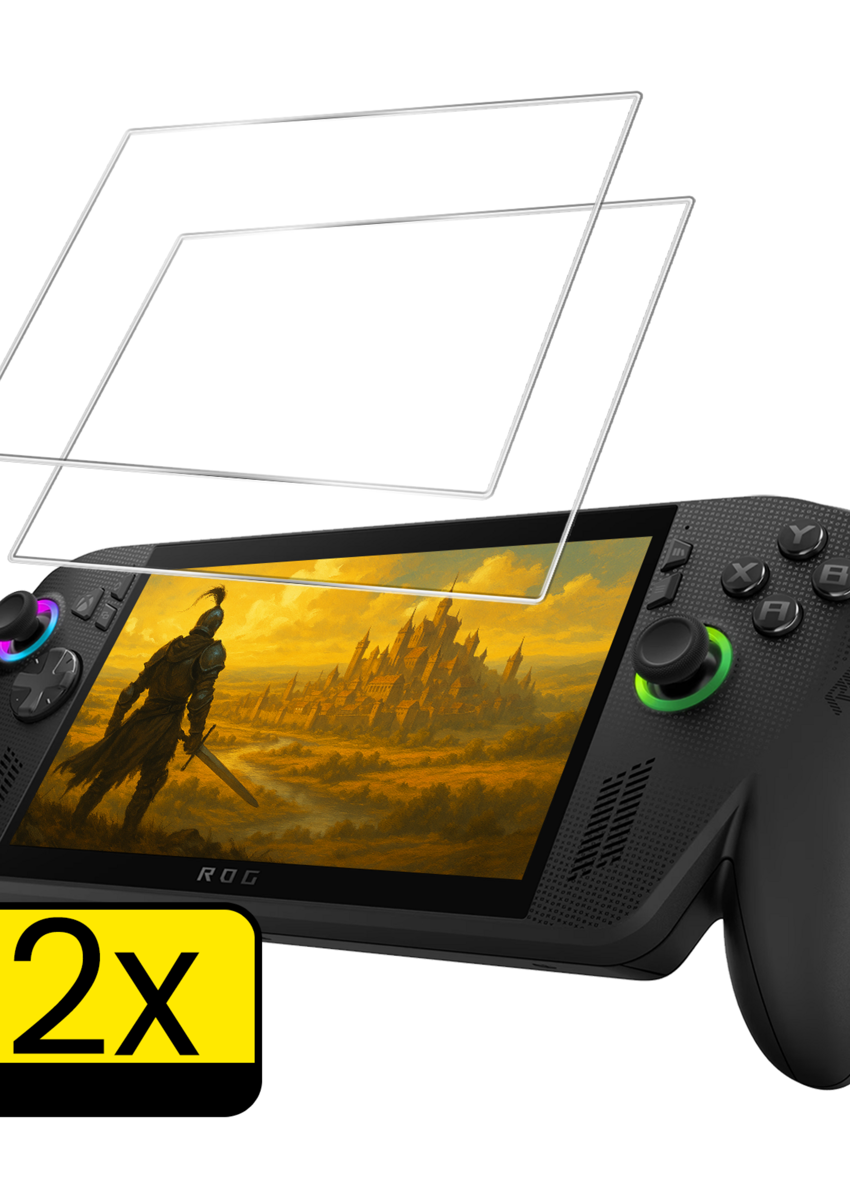 LUQ LUQ ASUS ROG Xbox Ally X Screenprotector - 2 PACK