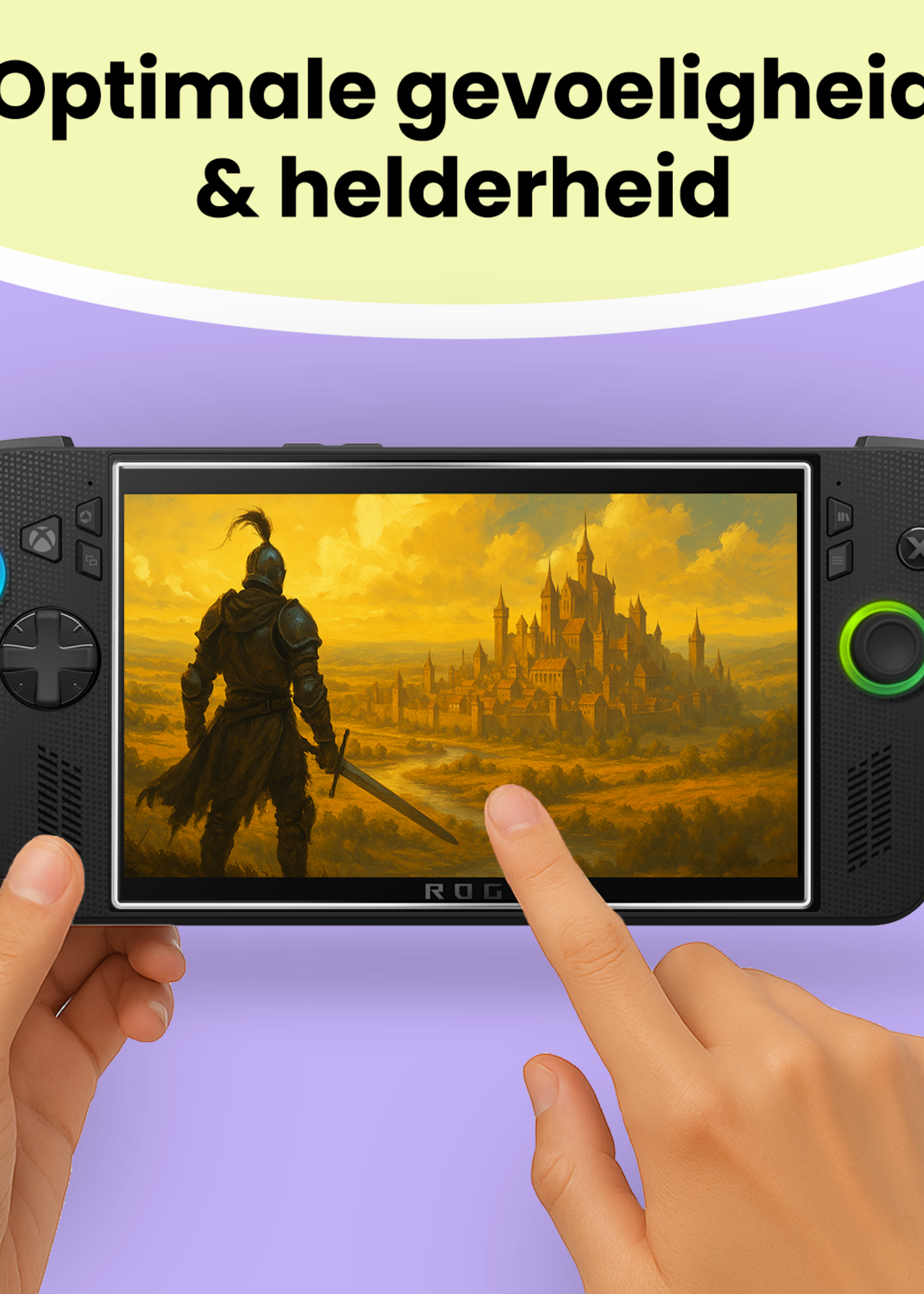 LUQ LUQ ASUS ROG Xbox Ally X Screenprotector - 2 PACK