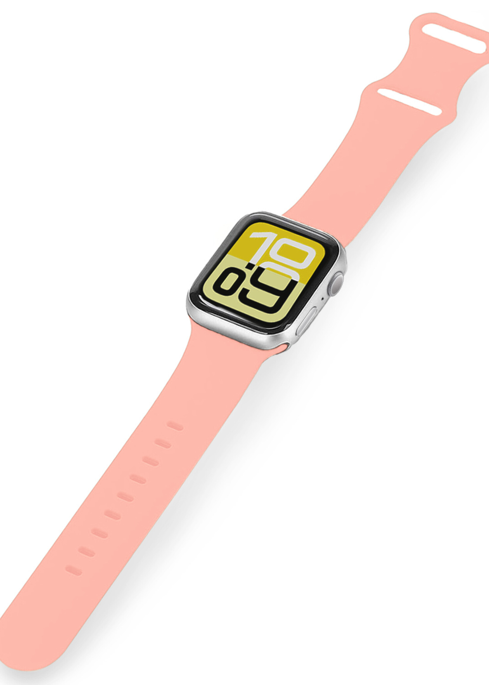 LUQ LUQ Apple Watch Bandje Siliconen Verstelbaar (38/40/41 mm) - Mint