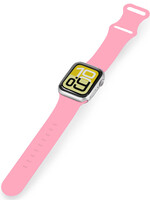 LUQ LUQ Apple Watch Bandje Siliconen Verstelbaar (38/40/41 mm) - Roze