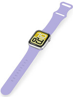 LUQ LUQ Apple Watch Bandje Siliconen Verstelbaar (38/40/41 mm) - Violet