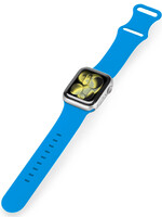 LUQ LUQ Apple Watch Bandje Siliconen Verstelbaar (42/44/45/46 mm) - Blauw