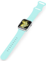 LUQ LUQ Apple Watch Bandje Siliconen Verstelbaar (42/44/45/46 mm) - Oud Roze