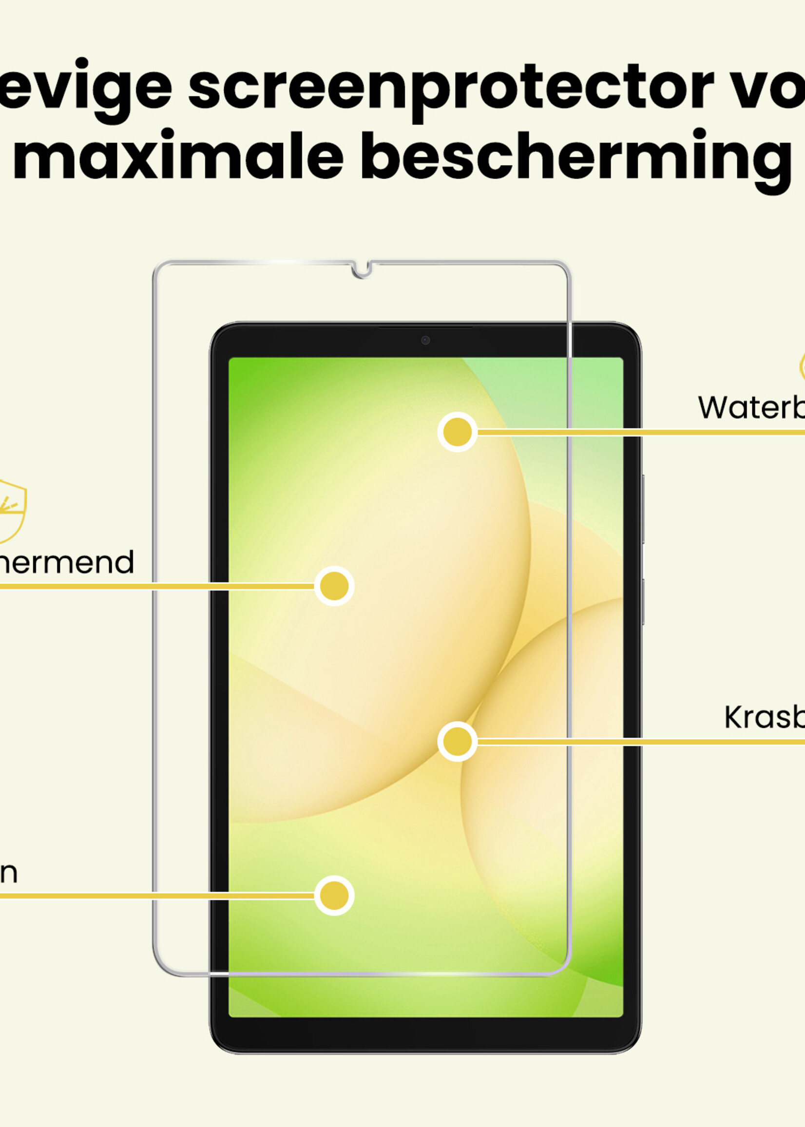 LUQ LUQ Samsung Galaxy Tab A11 Screenprotector