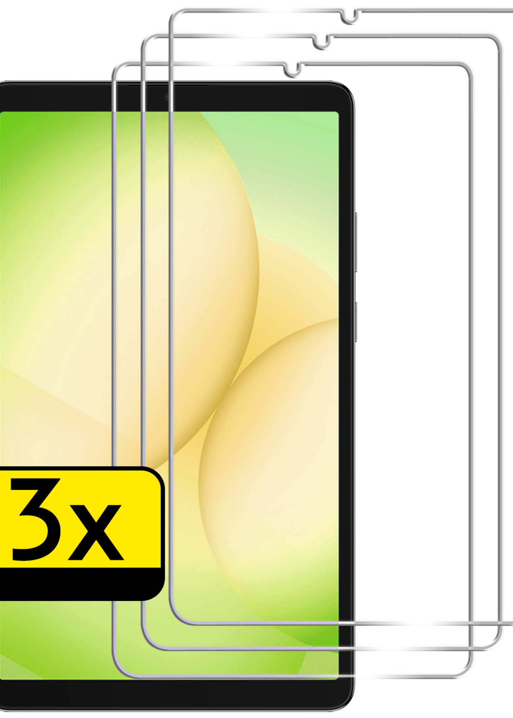 LUQ LUQ Samsung Galaxy Tab A11 Screenprotector - 3 PACK