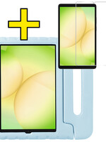 LUQ LUQ Samsung Galaxy Tab A11 Kinderhoes Met Screenprotector - Sky