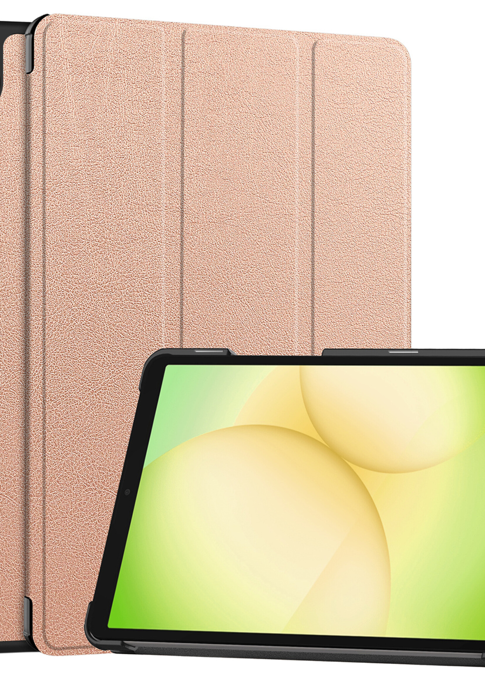 LUQ LUQ Samsung Galaxy Tab A11 Hoes - Rose Goud