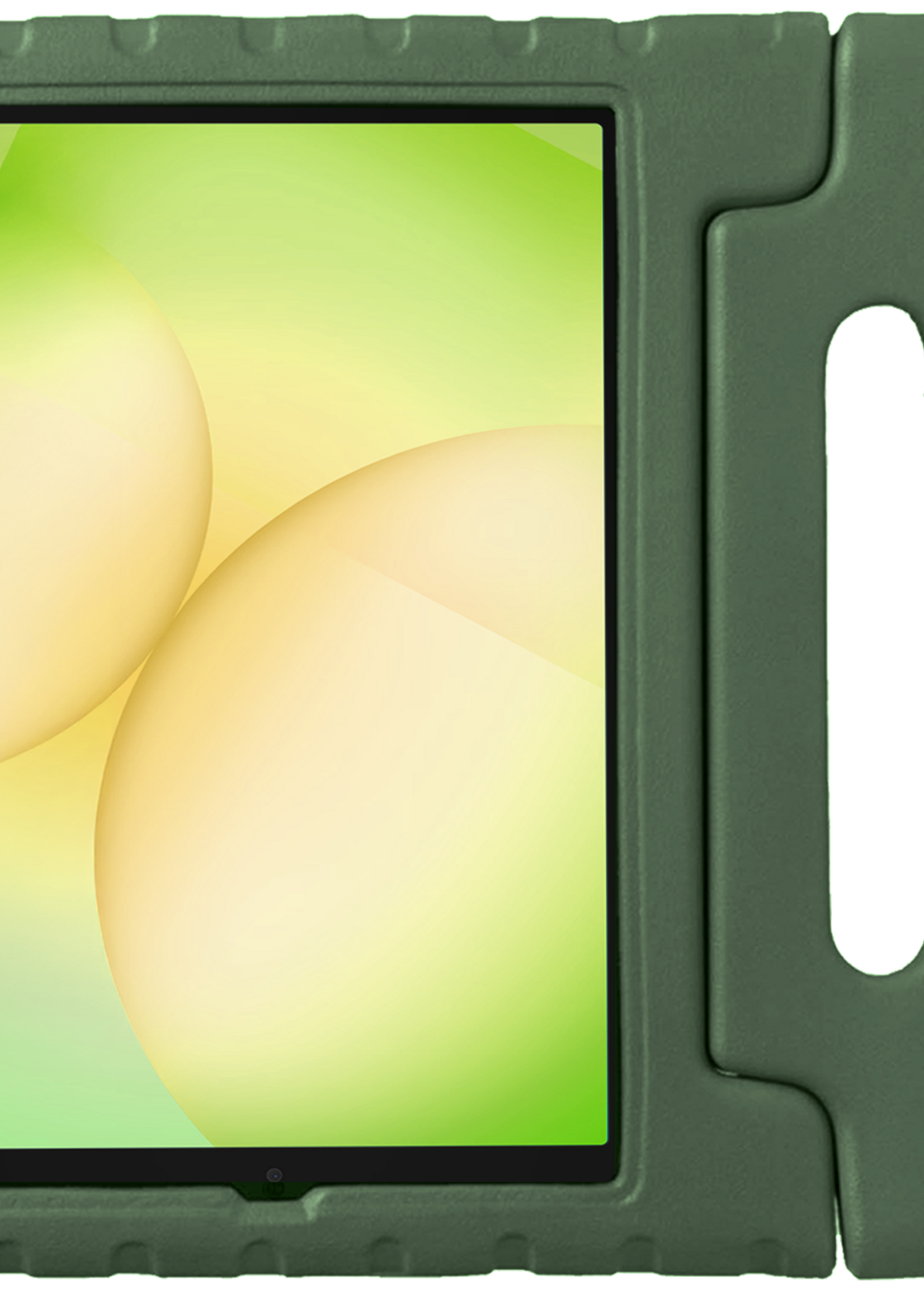 LUQ LUQ Samsung Galaxy Tab A11 Kinderhoes - Donkergroen