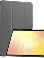 LUQ LUQ Samsung Galaxy Tab S11 Ultra Hoesje Met Uitsparing S Pen - Grijs