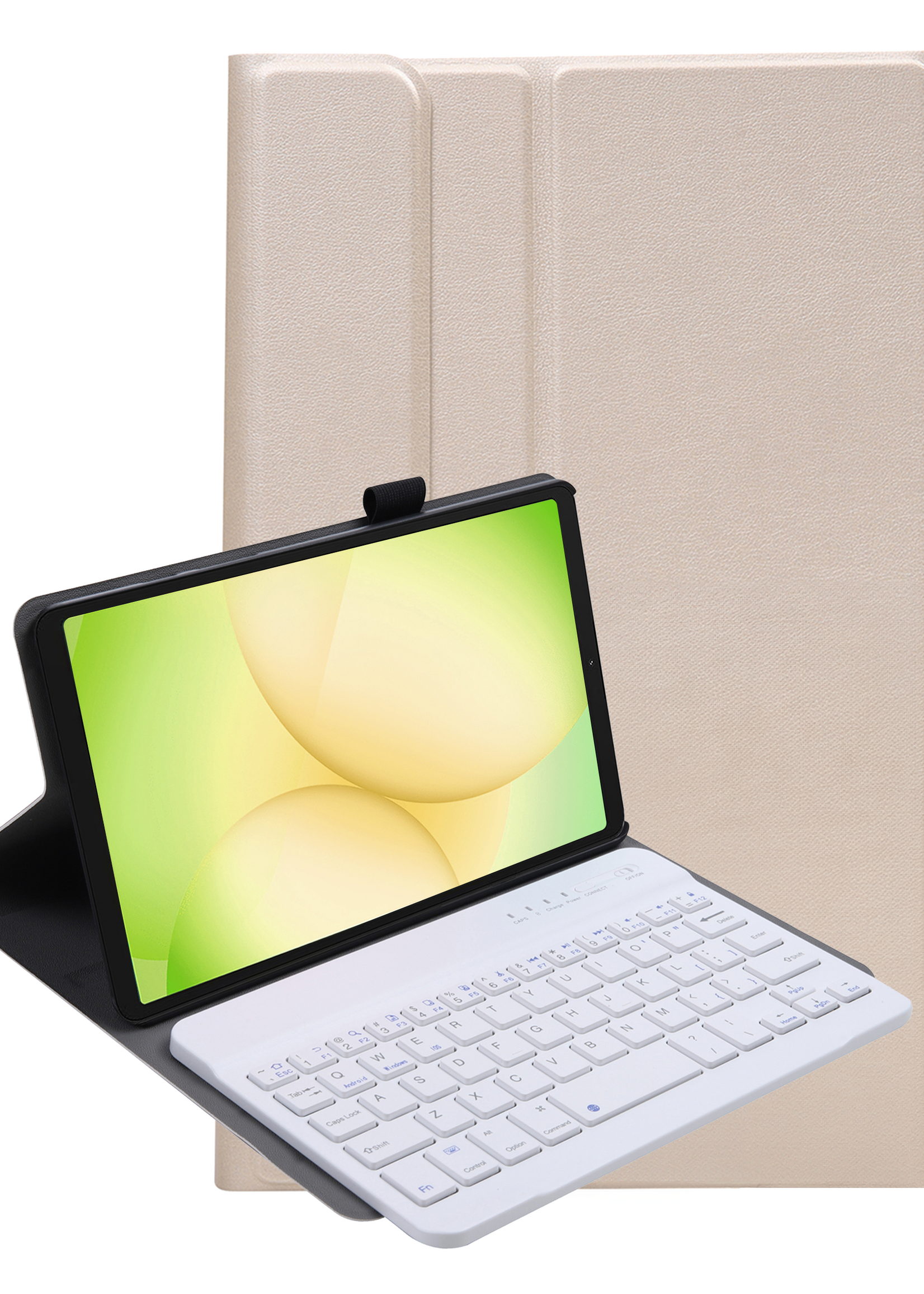 LUQ LUQ Samsung Galaxy Tab A11 Toetsenbordhoes - Goud