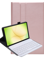 LUQ LUQ Samsung Galaxy Tab A11 Toetsenbordhoes - Rosé Goud