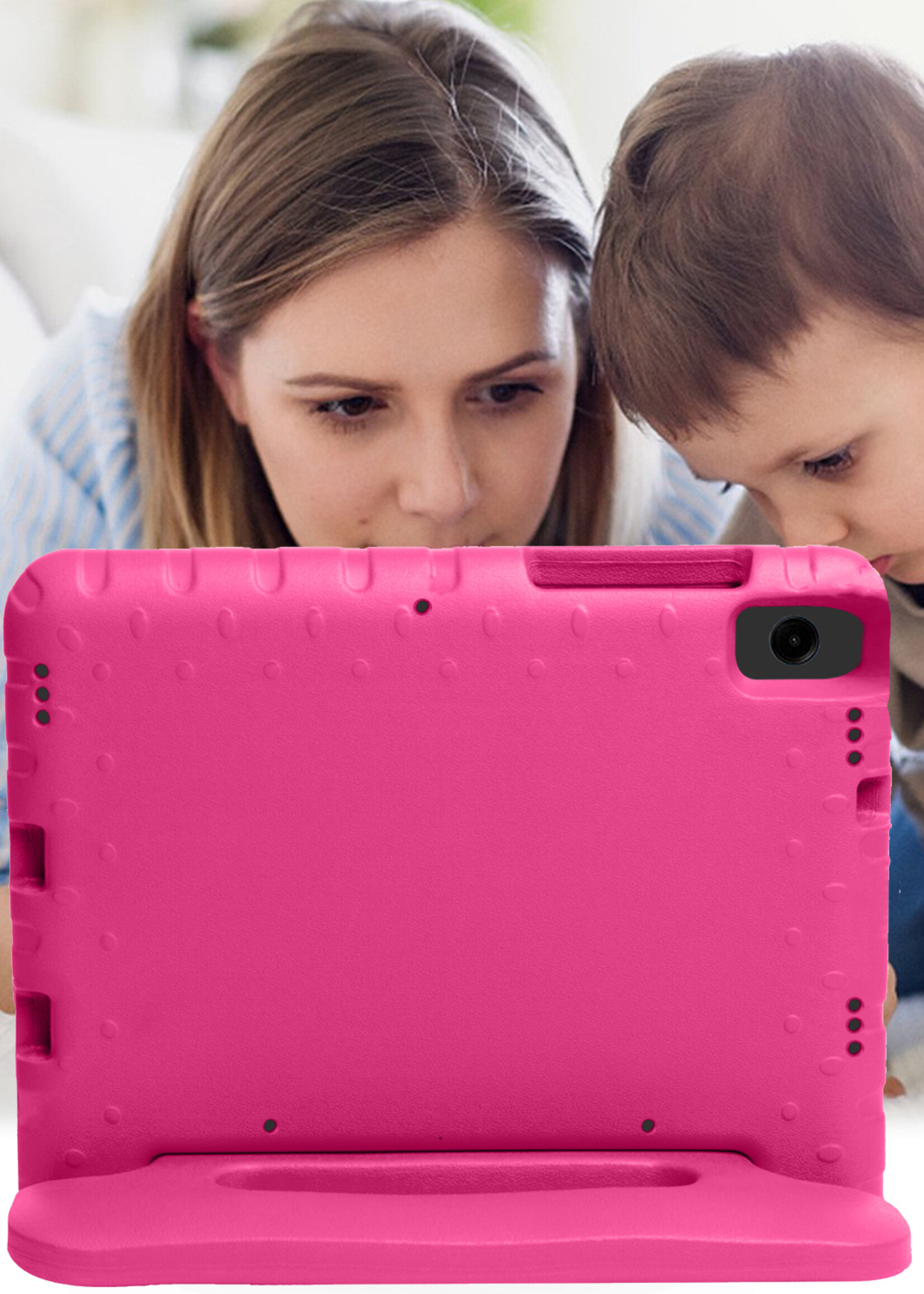 LUQ LUQ Samsung Galaxy Tab A11 Kinderhoes - Roze