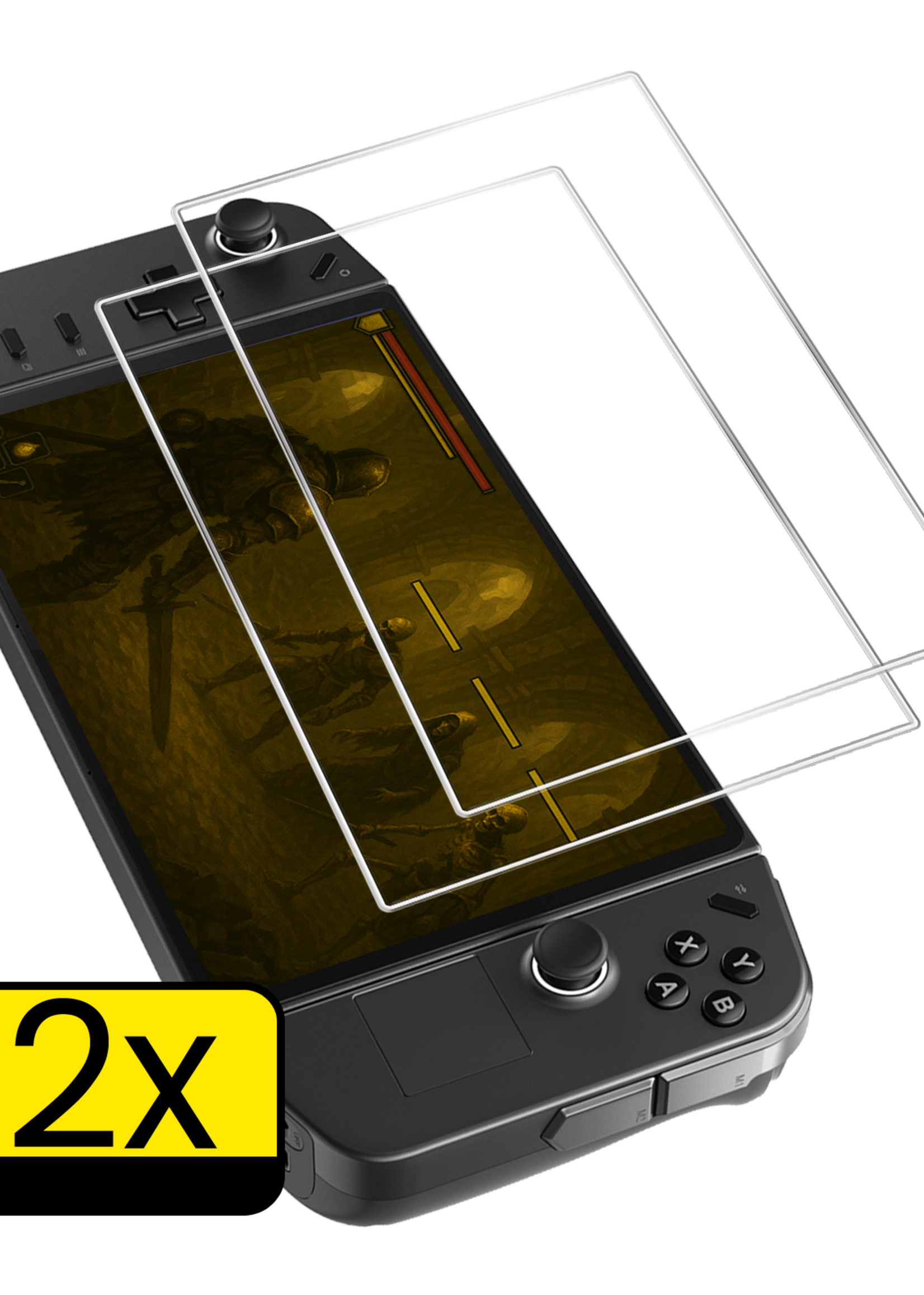 LUQ LUQ Lenovo Legion Go Screenprotector - 2 PACK