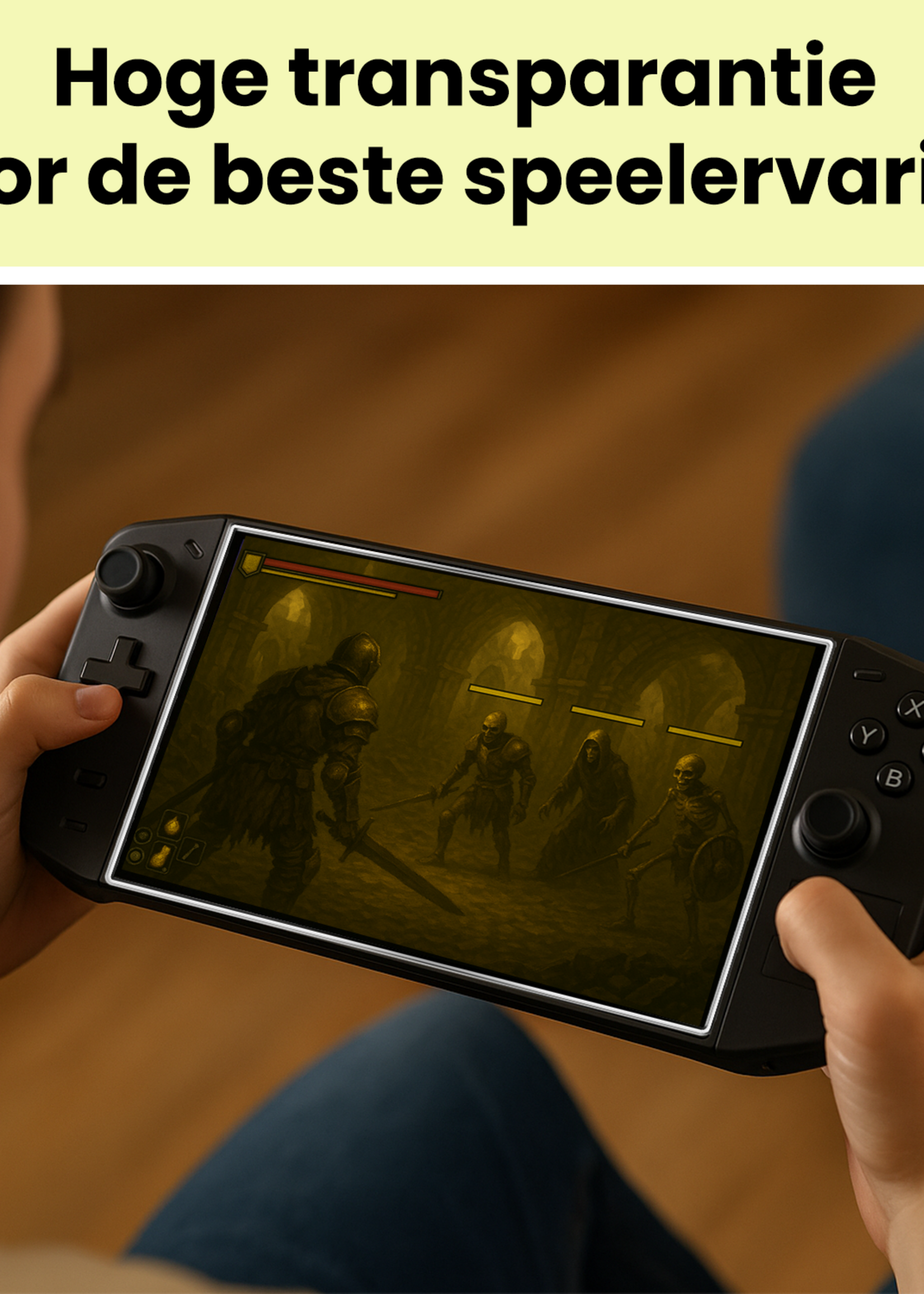 LUQ LUQ Lenovo Legion Go Screenprotector - 2 PACK