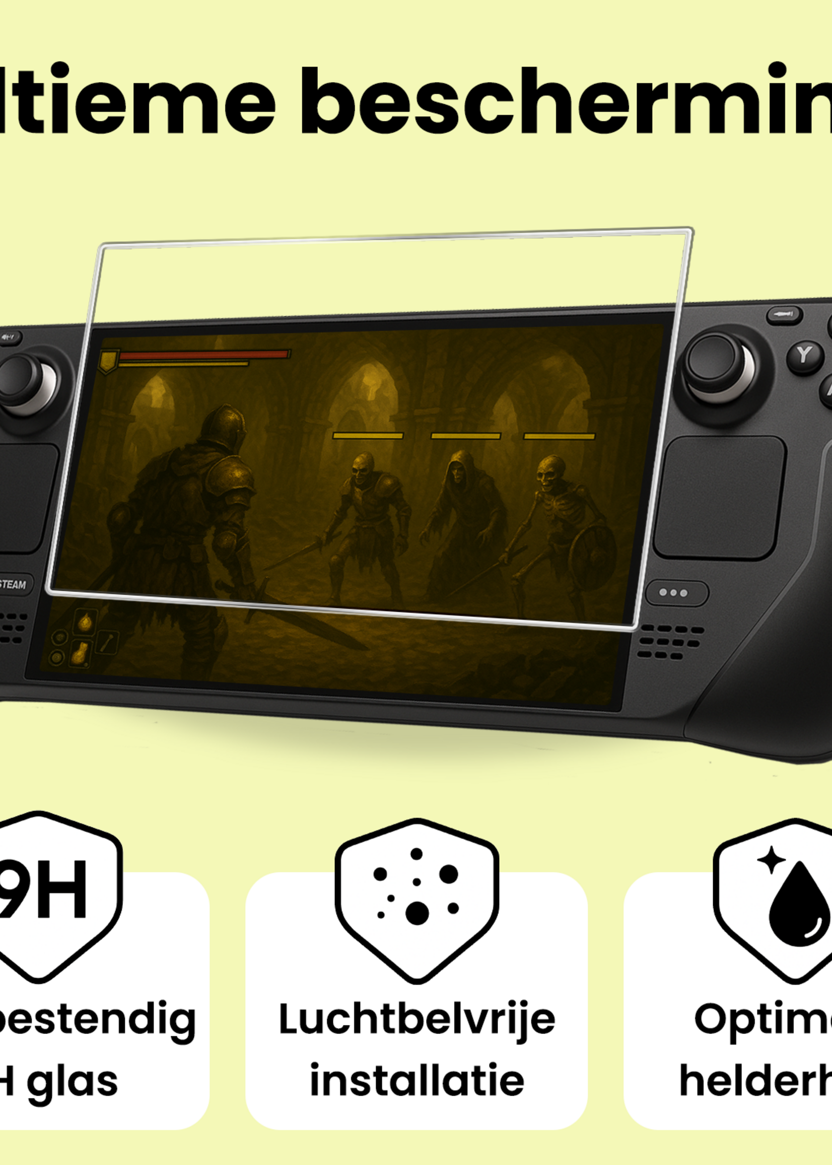 LUQ LUQ Steam Deck OLED Screenprotector