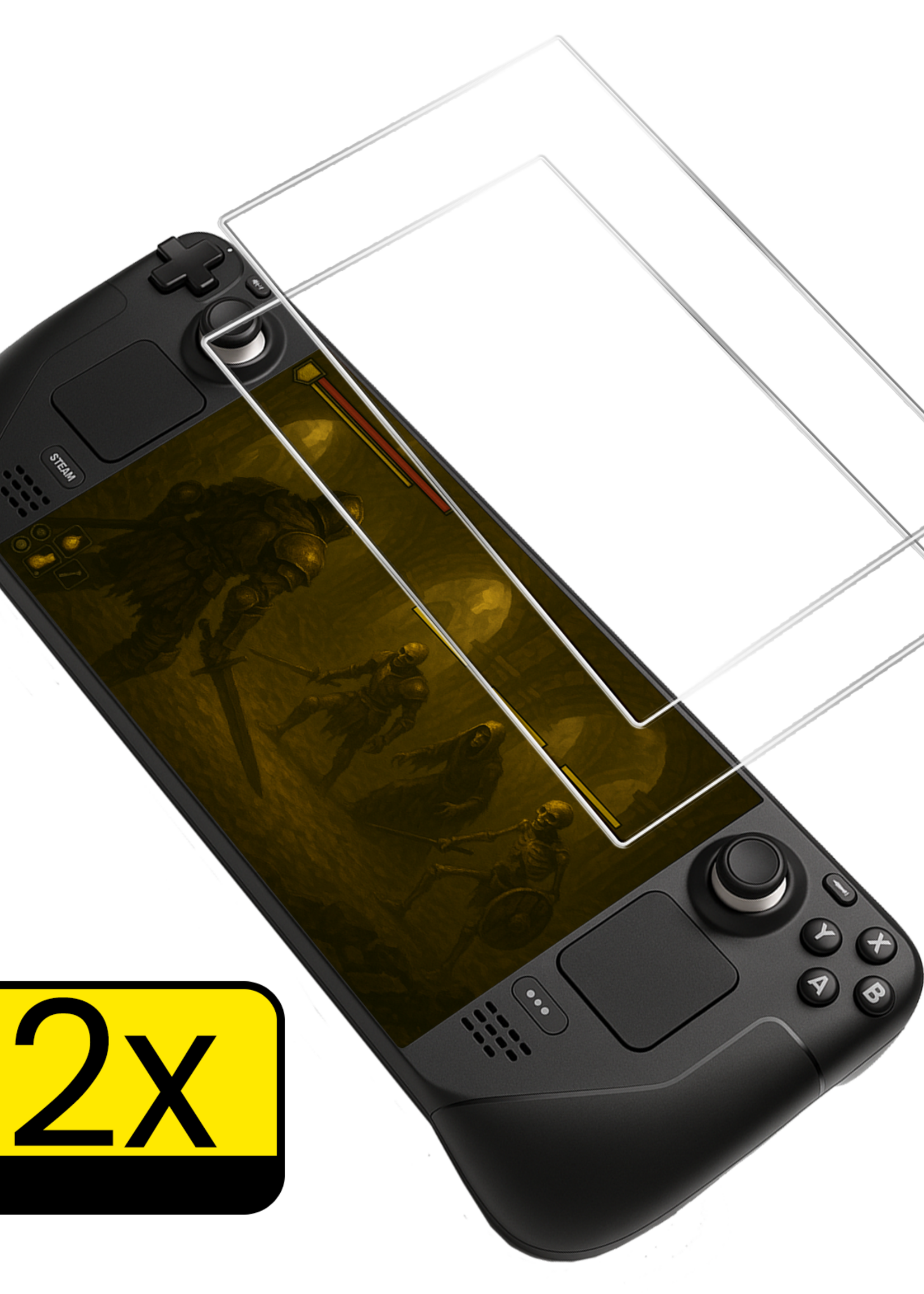 LUQ LUQ Steam Deck OLED Screenprotector - 2 PACK