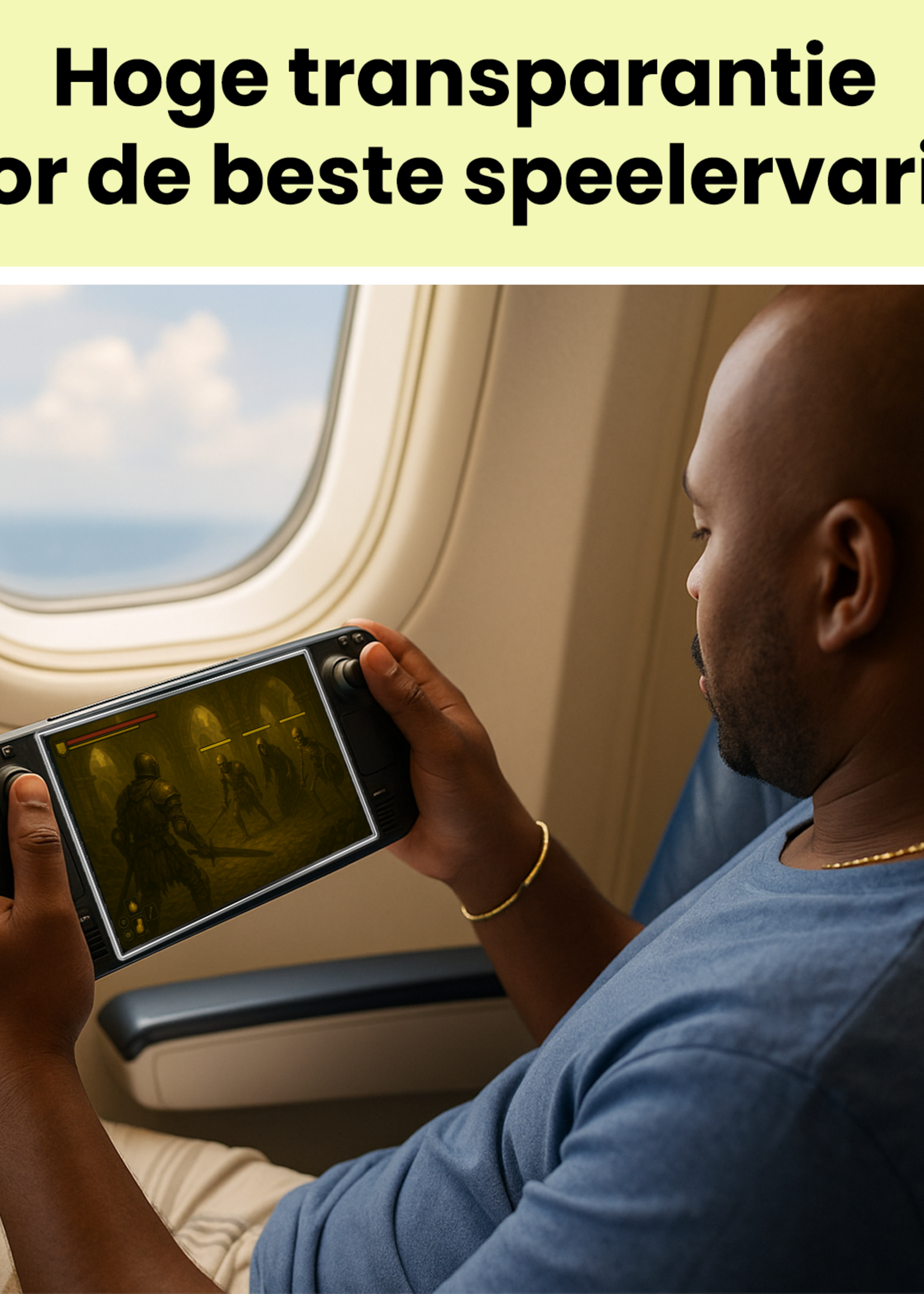 LUQ LUQ Steam Deck OLED Screenprotector - 3 PACK