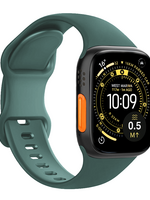 LUQ LUQ Apple Watch Bandje Siliconen Verstelbaar (49 mm) - Donkergroen
