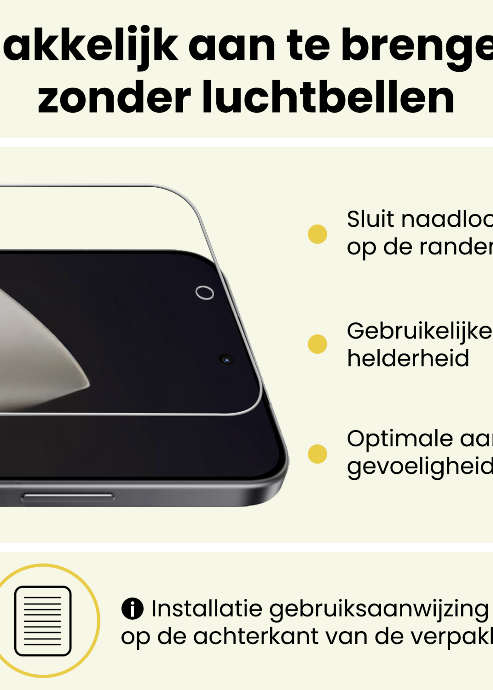 LUQ LUQ Xiaomi 15T Screenprotector