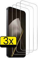 LUQ LUQ Xiaomi 15T Screenprotector - 3 PACK