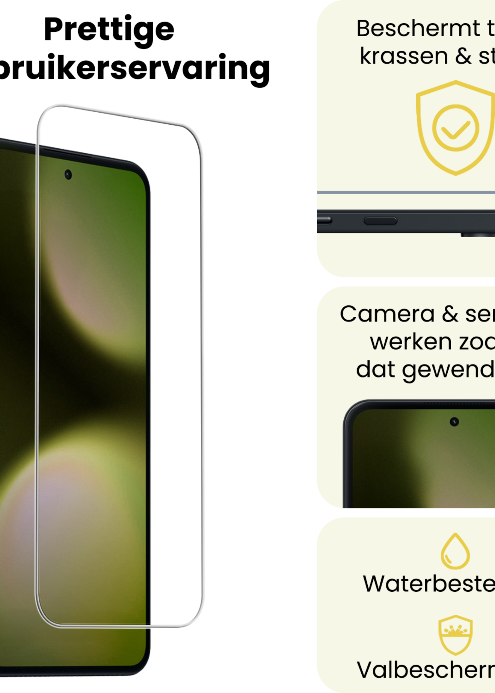 LUQ LUQ Nothing Phone (3a) Lite Screenprotector Glas