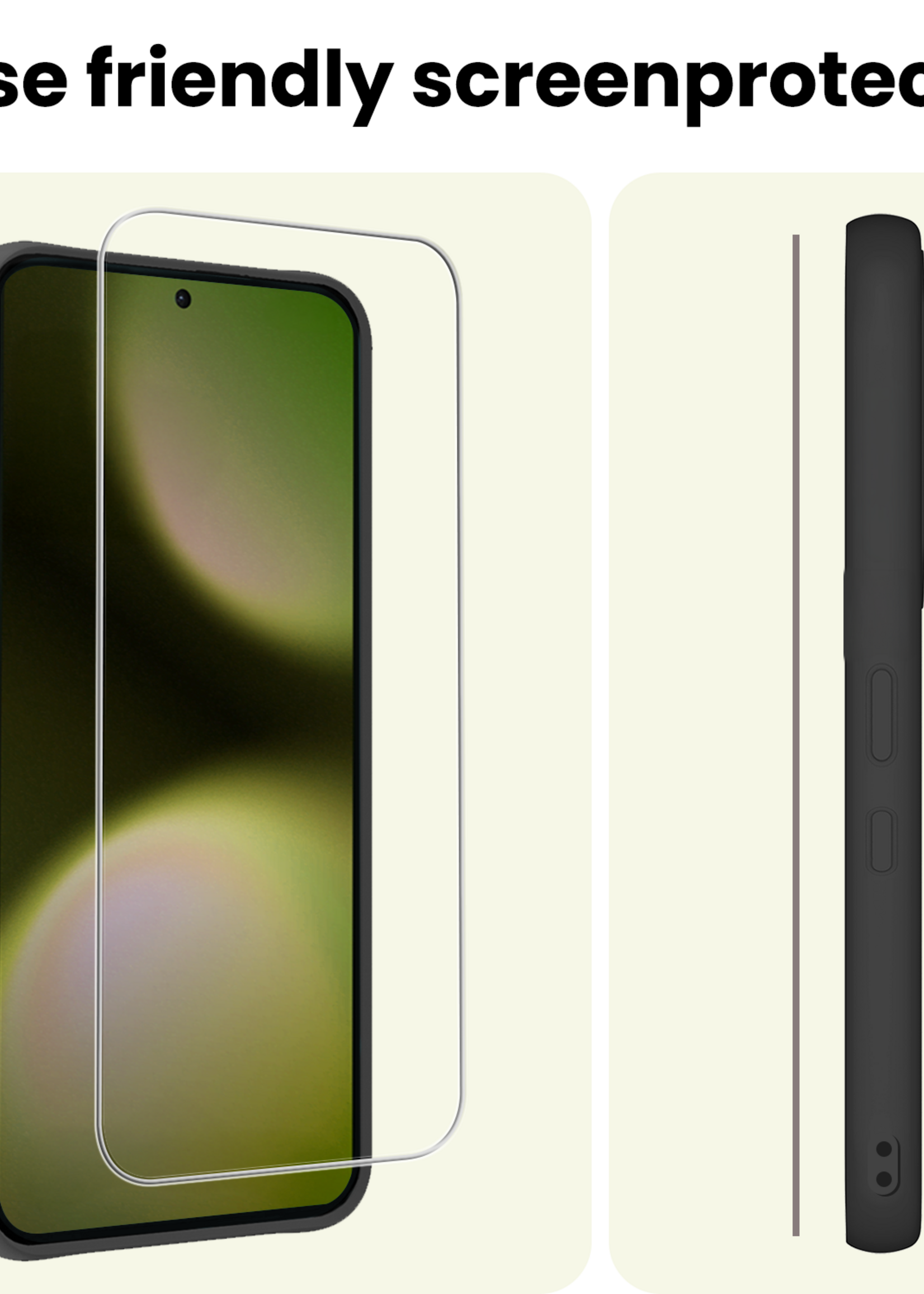 LUQ LUQ Nothing Phone (3a) Lite Screenprotector Glas