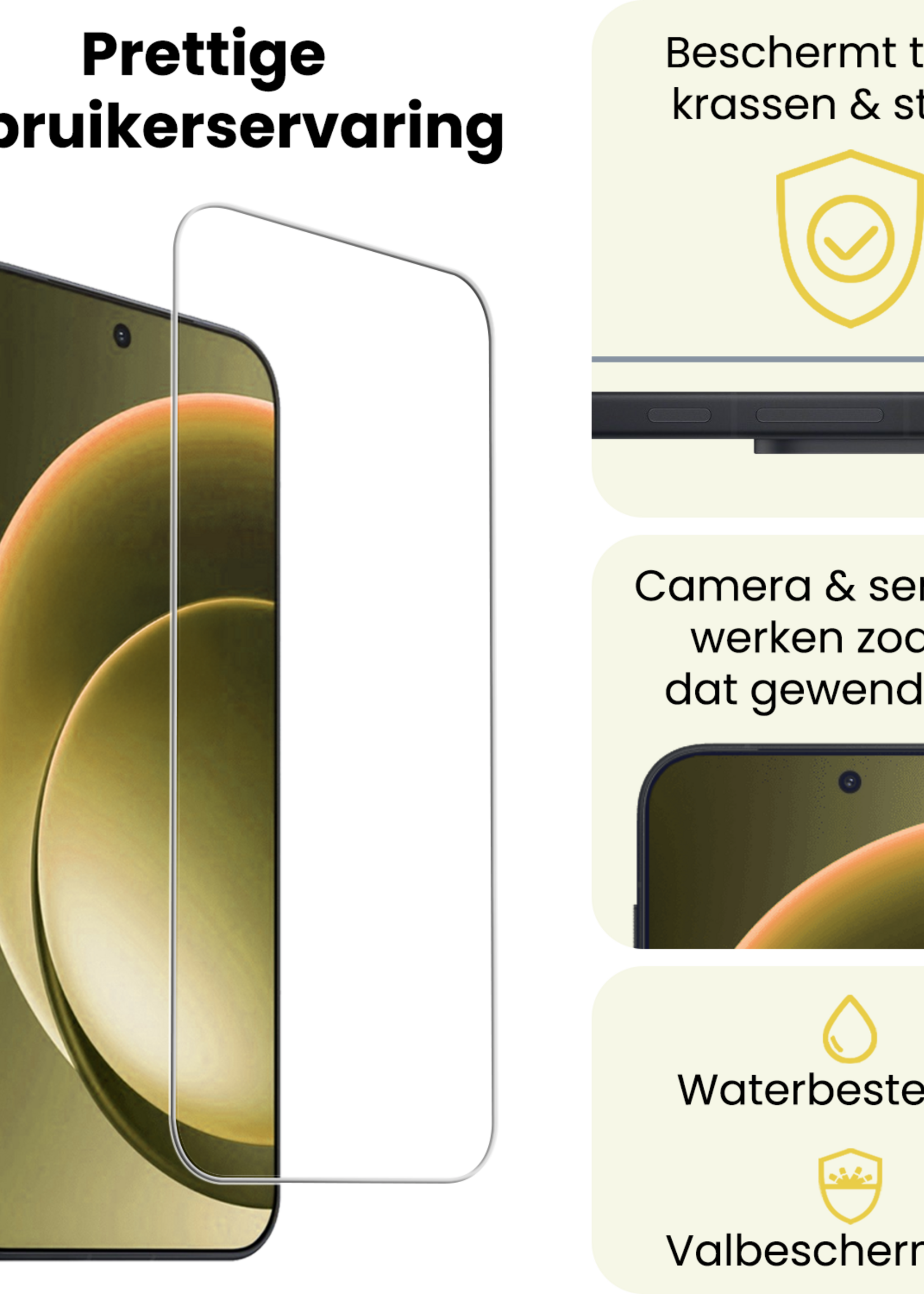 LUQ LUQ OnePlus 15 Screenprotector Glas