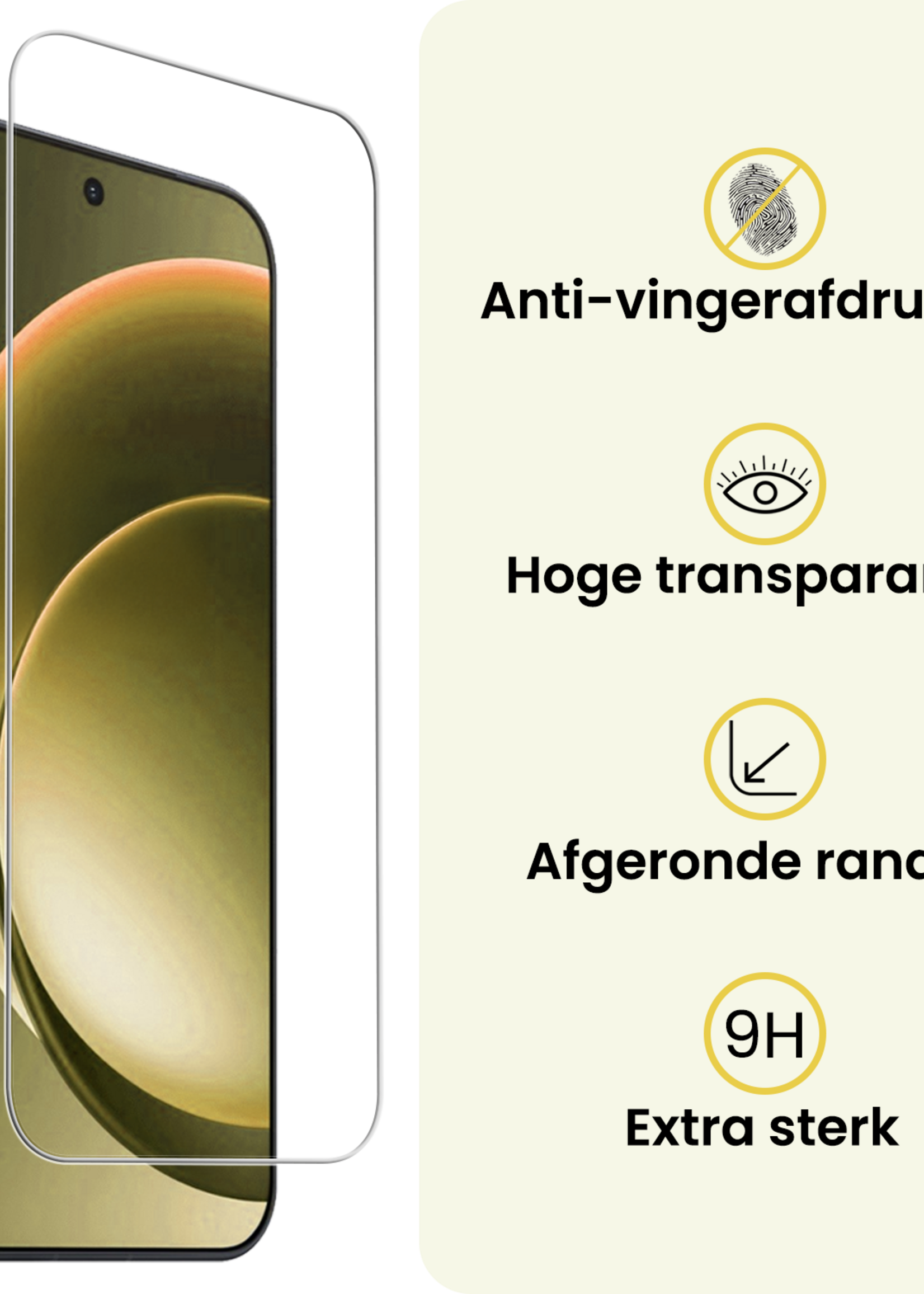 LUQ LUQ OnePlus 15 Screenprotector Glas - 2 PACK