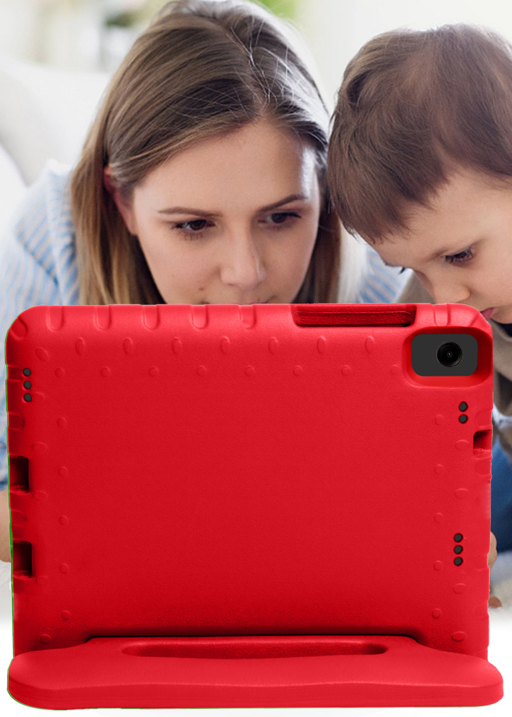 LUQ LUQ Samsung Galaxy Tab A11 Plus Kinderhoes - Rood