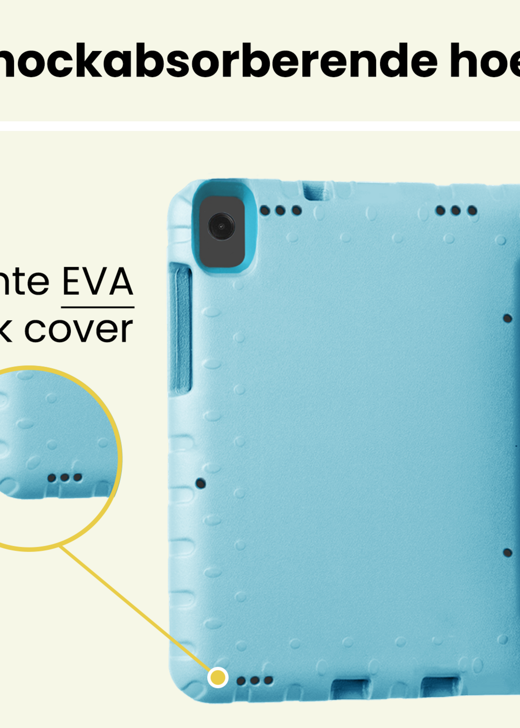 LUQ LUQ Samsung Galaxy Tab A11 Plus Kinderhoes - Sky