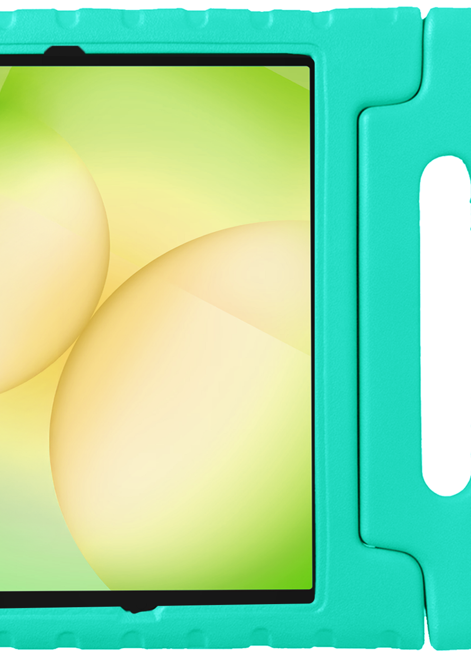 LUQ LUQ Samsung Galaxy Tab A11 Plus Kinderhoes - Turquoise