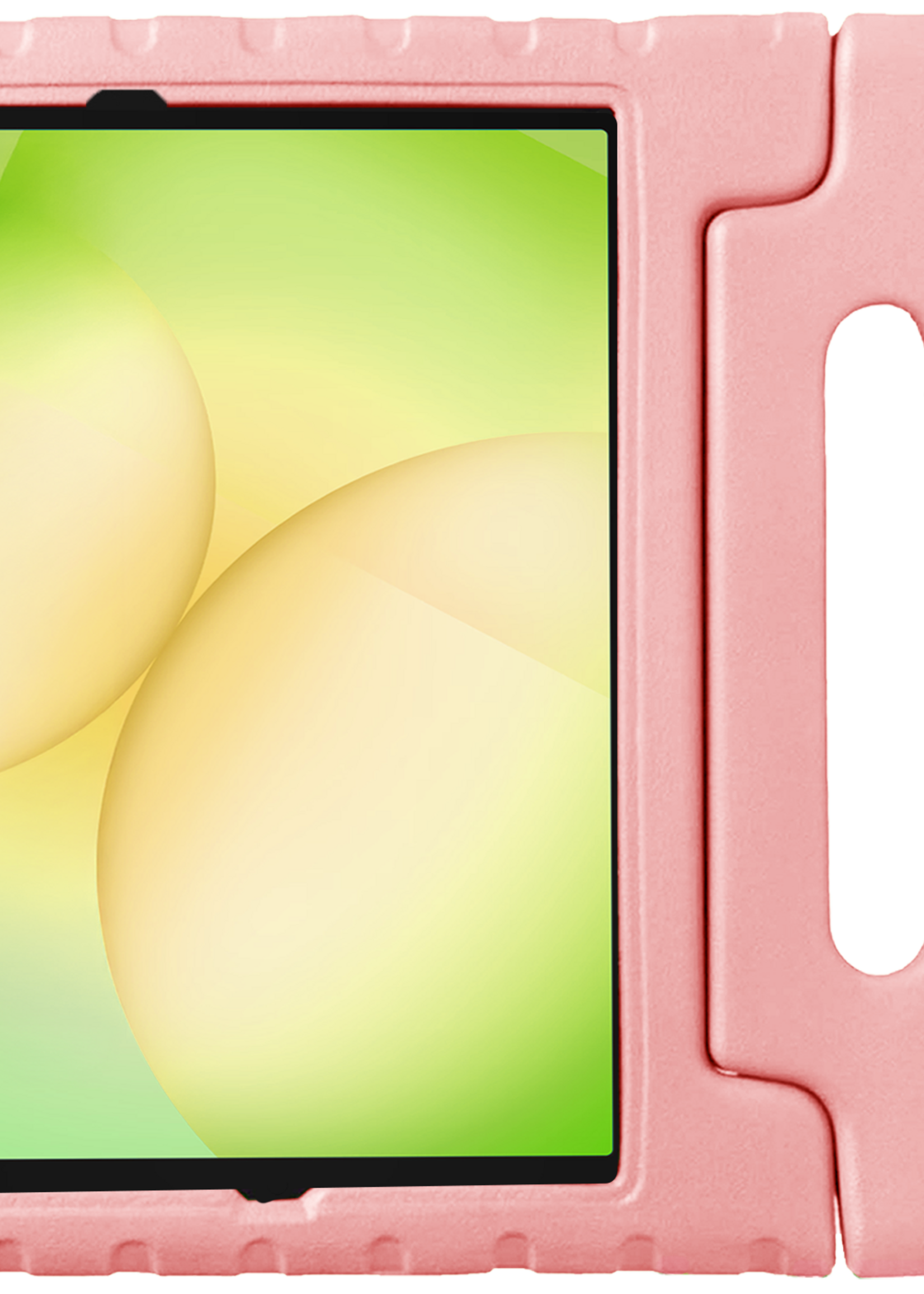 LUQ LUQ Samsung Galaxy Tab A11 Plus Kinderhoes - Zalm