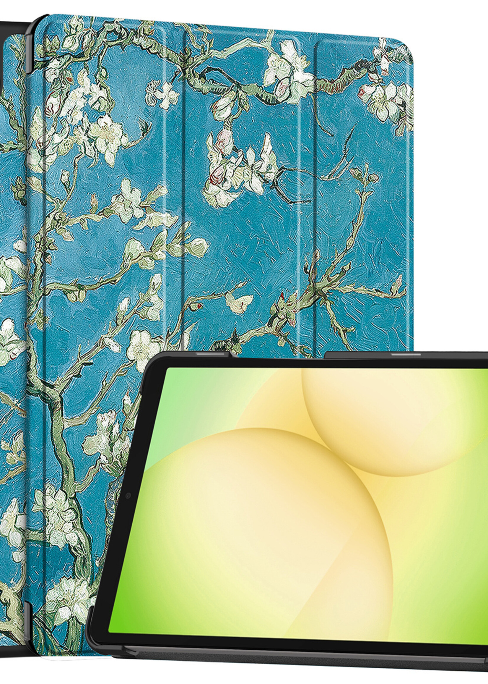 LUQ LUQ Samsung Galaxy Tab A11 Plus Hoes - Bloesem